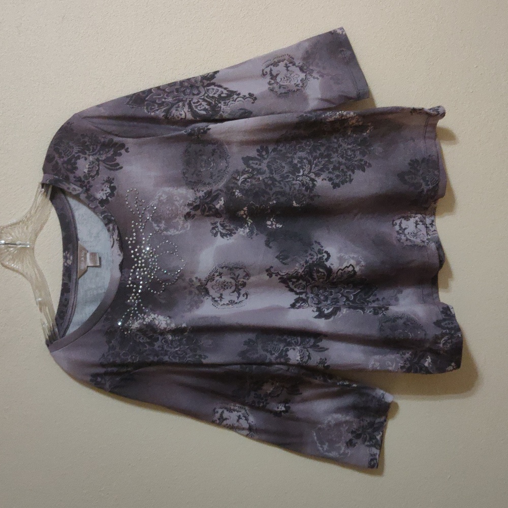 Gray Long Sleeve Tee XL